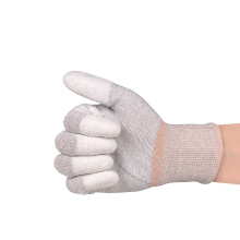 Hespax PU Fingertips Coated Touch Screen Work Gloves